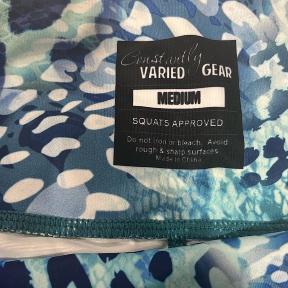 Constantly Varied Gear Women's Blue Leggings - Picture 1 of 3